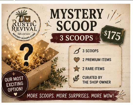 Mystery Scoop - 3 Scoops